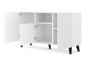 Скрин за дневна RAVENNA MDF 150 3D1DM (бяло мат)